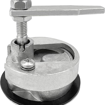 MARIEN 2PCS Marine Grade Stainless Steel Floor Buckle Hatch Latch Flush Turning Lift Handle Recessed Pull latchs.