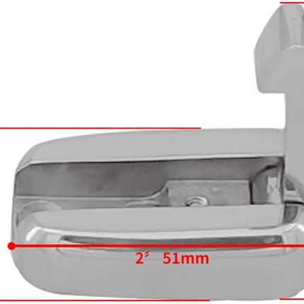 316 Stainless Steel Spring Folding Marine Grade Hook, 1 PCS, Silver, Contemporary Style, 35 Pounds Weight Capacity, Wall Mount, Coat Hook.