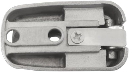 316 Stainless Steel Spring Folding Marine Grade Hook, 1 PCS, Silver, Contemporary Style, 35 Pounds Weight Capacity, Wall Mount, Coat Hook.