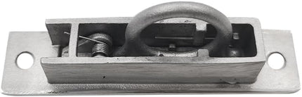 Pocket Door Pull Handle, Edge Pull, Professional Stainless Steel, Buttons Design Flush Mount with Screws.