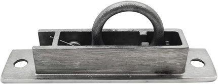 Pocket Door Pull Handle, Edge Pull, Professional Stainless Steel, Buttons Design Flush Mount with Screws.