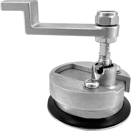 2Pcs Marine Grade Stainless Steel Floor Buckle Hatch Latch Flush Turning Lift Handle Recessed Pull Ring Non-Locking with Lock.