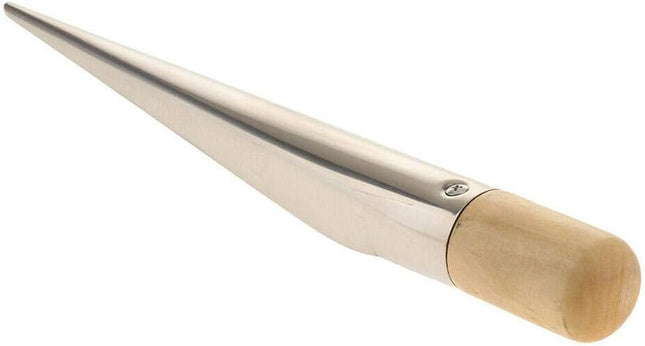 Rope Splicing Spike FID Stainless Steel with Wood Handle  Small (170mm).