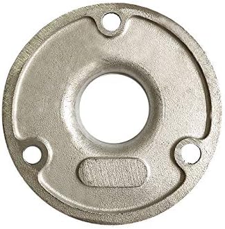 2Pcs 1-inch 90° Stainless Steel Floor Flange Pipe Decor Malleable Cast Fitting Boat Round Base Handrail Fittings Furniture DIY Wall.
