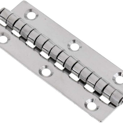 2PCS Marine Grade Stainless Steel 80 X 30 MM Boat Piano Hinge Continuous with Hole, Polished Finish Home Furniture Hardware Door.
