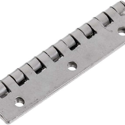 2PCS Marine Grade Stainless Steel 80 X 30 MM Boat Piano Hinge Continuous with Hole, Polished Finish Home Furniture Hardware Door.