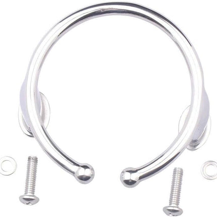 Stainless Steel Open Single Ring Boat Cup Drink Holder Polished for Camper RV Yacht.