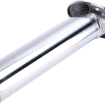 Heavy Duty Stainless Steel 316 Deluxe Rod Holders with Drain , Flush Mount Fishing Pole Holders, 30 Degree.