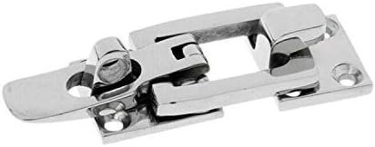 Grade Heavy Dudy 316 Stainless Steel Lockable Latch Marine Boat Door Lock Anti-Rattle Fastener Clamp.