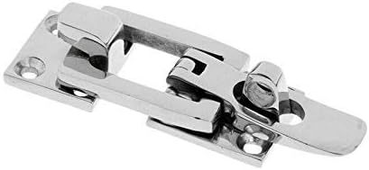 Grade Heavy Dudy 316 Stainless Steel Lockable Latch Marine Boat Door Lock Anti-Rattle Fastener Clamp.