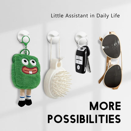 Cable Clips, Cord Holder, Adhesive Wire Holder for Management, Phone Charger, Desk, Wall, Nightstand and Office, White 9 PCS.