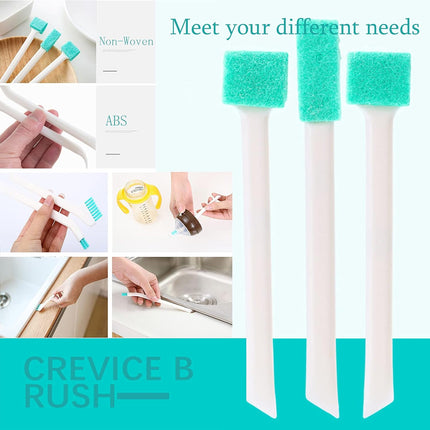 5Pcs Household Cleaning Brushes,Precision Brush Kit/Cleaning Tools, for Corner Stain Dirt Clean Brush,Deep Detail Crevice Cleaner Set,ABS+Non-Woven 5Pcs/Set.