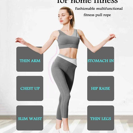 Resistance Bands Kits, Exercise for Yoga Fitness Workout Bands,TPE Elastic Band,Workout Pilates/Rehab/Fitness/Strength Training 2/4 Colors.