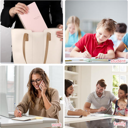 To Do List Notebook, A5 Weekly Planner Undated, Planning Pad Checklist Productivity Organizer 52 Pages for Students, Work, Fitness (Pink) Pink.