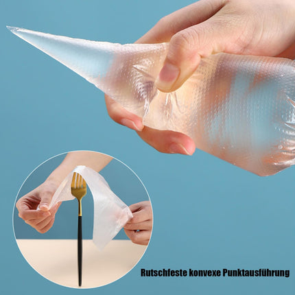 100 Pcs Disposable Piping Bags 12 Inches Medium--Piping Bags, Icing Bags, Cake Decorating Icing Bag, Disposable Bags, Strong Bag for Cake Cupcake Dessert Cookies Decoration..
