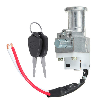 Petluno Accu-Chager Ignition Switch Lock with 2 buttons for motorcycle, electric scooter and e-bike.