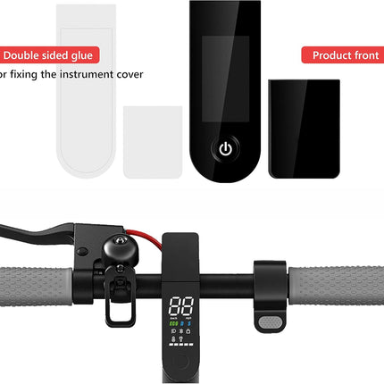 Scooter Protective Plate Dashboard Cover Display Housing Replacement for Xiaomi 1S M365 Pro Essential Electric Scooter.