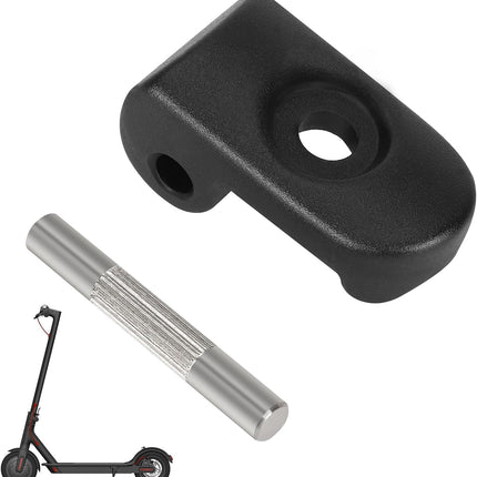 Folding hook lock with iron clasp, compatible with Xiao-Mi M365, reinforced hinge for aluminium folding electric scooters.