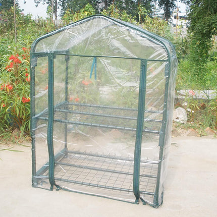 Mini Kas Small for Plants Outdoor Indoor, Portable Grow Tent with Zip Openings Flower House Gardening Backyard.