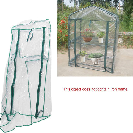 Mini Kas Small for Plants Outdoor Indoor, Portable Grow Tent with Zip Openings Flower House Gardening Backyard.