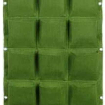Green Garden Verticale plant pot, multi-pocket wall holder, felt, herb pot for indoor and outdoor use, 18 pockets, 50 x 100 cm Taschen.