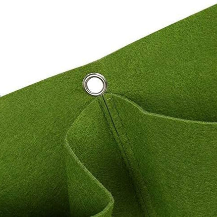 Green Garden Verticale plant pot, multi-pocket wall holder, felt, herb pot for indoor and outdoor use, 18 pockets, 50 x 100 cm Taschen.
