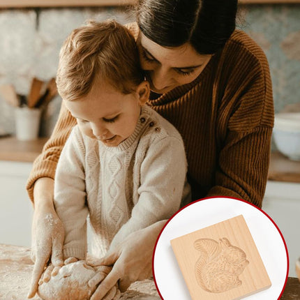 3D wooden cookie cutters for Halloween, Thanksgiving, Christmas, Easter, plunger cutters, squirrel.