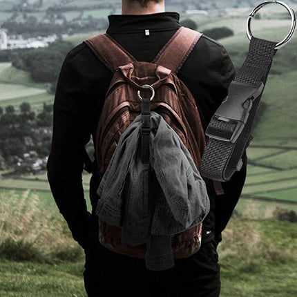 2-piece travel luggage set including suitcase, coat hanger, luggage straps, non-slip, portable backpack, luggage set.