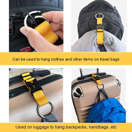 2-piece travel luggage set including suitcase, coat hanger, luggage straps, non-slip, portable backpack, luggage set.