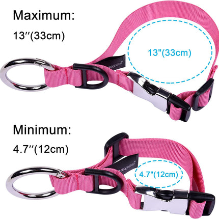Petluno Luggage for adding a bag, adjustable suitcase strap, luggage connector, Pink, One_size pink.