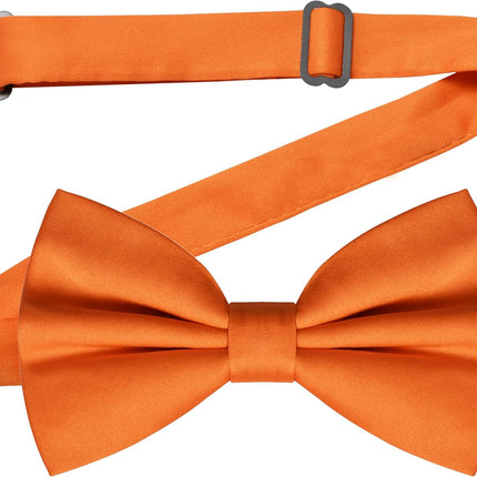 Butterfly Wings for Men, with Adjustable Hook, Pre-Tied and Solid Color, Adults Children, Parties, Weddings, Christmas Fantasy Orange.
