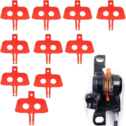10Pcs Bike Disc Brake Spacers, Hydraulic Pad Spreader Insert Repair Tool for Road Bike & Mountain Bike, Component.