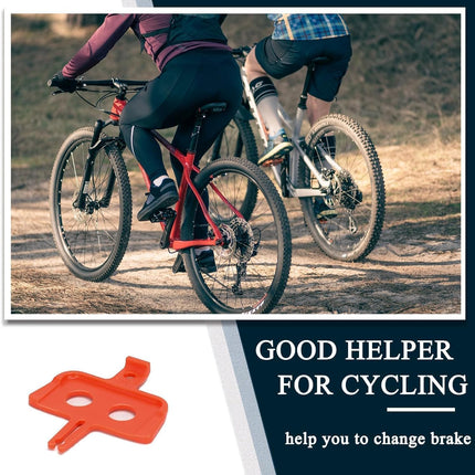 10Pcs Bike Disc Brake Spacers, Hydraulic Pad Spreader Insert Repair Tool for Road Bike & Mountain Bike, Component.
