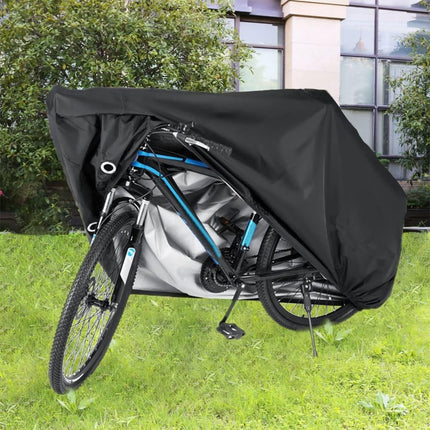 Bike covers for 2-3 e-bikes, rain, sun, UV, dustproof, waterproof, with lock hole, mountain and road.