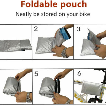 Bike covers for 2-3 e-bikes, rain, sun, UV, dustproof, waterproof, with lock hole, mountain and road.
