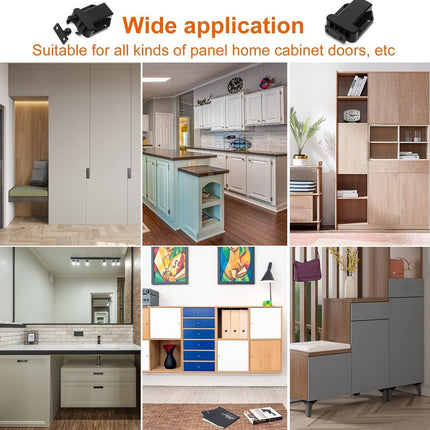 Goodchanceuk Push to Open Touch Release Catch, cabinet, doors, magnetic touch lock for drawer.