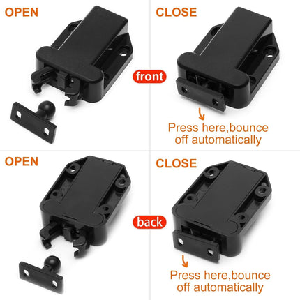 Goodchanceuk Push to Open Touch Release Catch, cabinet, doors, magnetic touch lock for drawer.