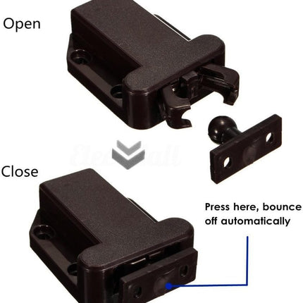 Goodchanceuk Push to Open Touch Release Catch, cabinet, doors, magnetic touch lock for drawer.