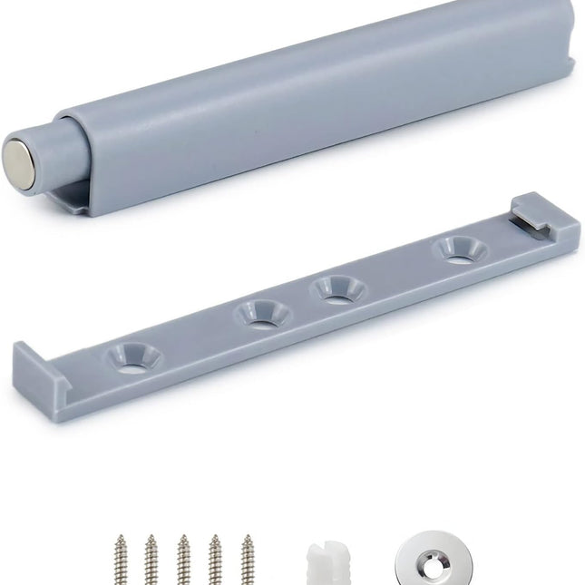 Petluno Pack of 10 push-to-open door openers, soft close door dampers for kitchen cabinet doors.