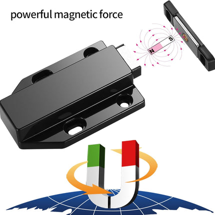 Dutch European hinge, push-to-open European hinge, magnetic catch, cabinet, for furniture, drawers, cabinet doors, 2 pieces.