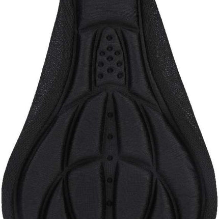 Petluno Bike Seat Cushion Cover, PE Foam Comfortable Breathable Bicycle Saddle Water & Dust Resistant Covers Fits Spin, Exercise Bike, Outdoor or Indoor Cycling.