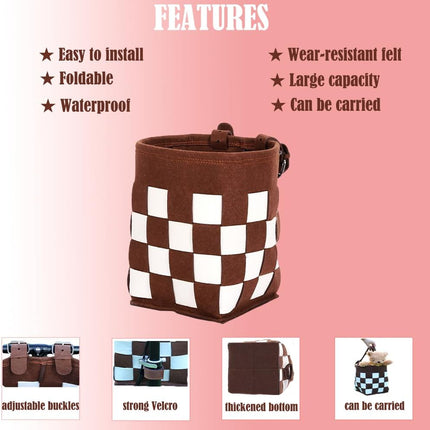 Front Bike Basket for Women and Men, Easy to Install Bicycle Basket for Boys and Girls, Dog Basket, Kids' Accessories, Adult.