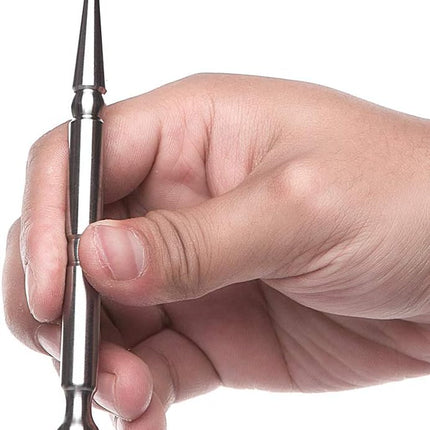 Stainless Steel Deep Tissue Massage Tool-Manual Acupuncture Pen-Trigger Point Massage Relief Pain Therapy Tools Full Body Relaxing Trigger Self-Massage Acupressure Bar (A)-A.