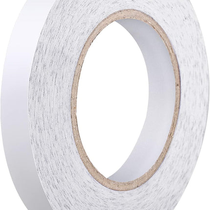 Hem Tape Double Sided Sticky Fabric Tape Each 54.6 Yards No Iron for Clothes Gluing Alterations Adhesive Tape for Fabric, Dress, Cloth(1 Piece,3/5 Inch x 164 Feet).