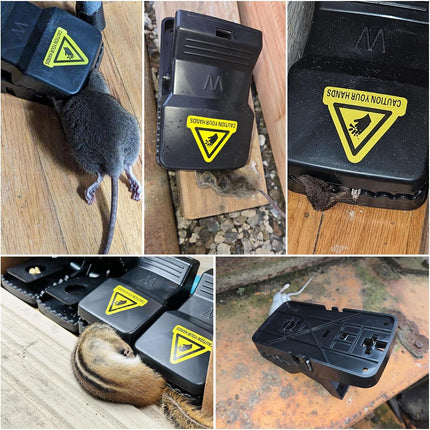 8 Packs Large Mouse Traps, High Sensitivity Rat Snap Best Mouse Traps That Work, Safe Effective Anti Rat Mice Trap Indoor Outdoor, Powerful Rodent Catcher, Easy Clean and Quick Kill Mouse.