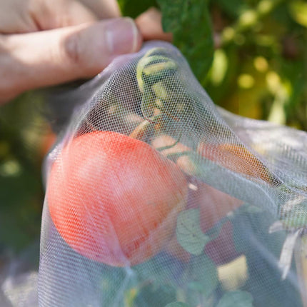Garden Insect Mesh Netting 10ft x 32ft (3m x 10m), 1mm Ultra Fine Mosquito Netting Bug Netting Bird Netting Insect Barrier, 60 Mesh per Inch Plant Cover for Gardening Vegetables Fruit Tree.