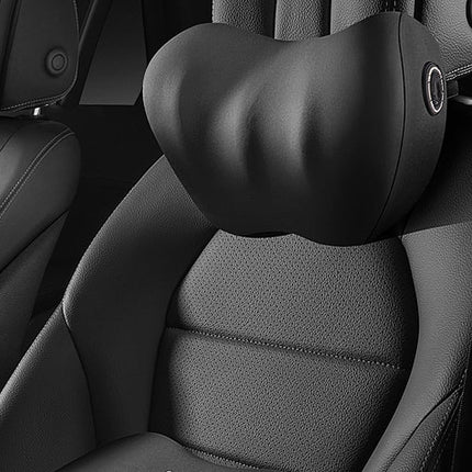 Car Neck Pillow,  Memory Foam Car Headrest Pillow with Adjustable Strap & Breathable Cover for Neck Support & Cervical Pain Relief, Ergonomic Design for Comfortable Driving Travel Office Home.