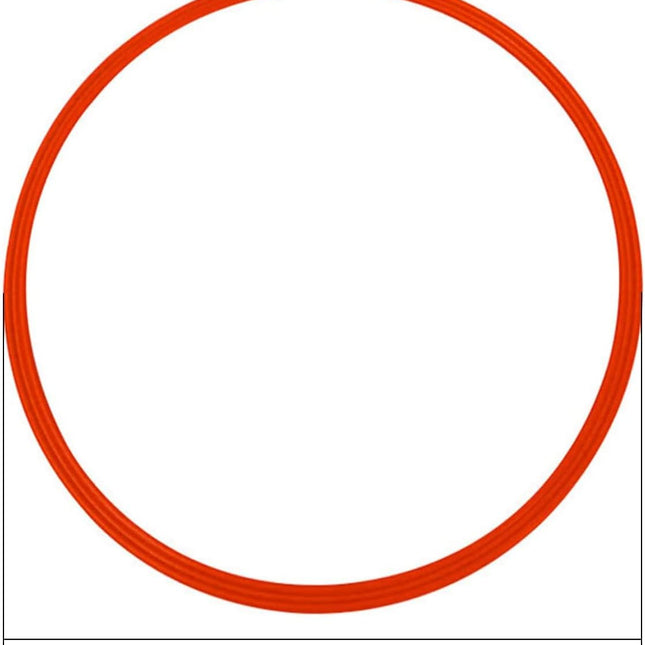 Speed and Agility Training Rings,  12Pcs 12" Multifunction Ring Toss Game Rings, Speed Agility Tennis Soccer Basketball Aid for Hurdles Exercise Fitness Workouts Obstacle Course Challenges.