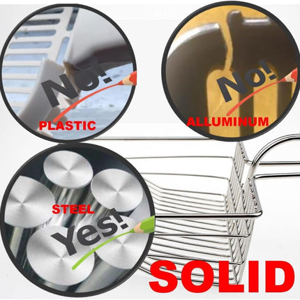 Metal Cat Litter Scoop, Fast and Clean Clumping Kitty Litter Scooper with Holder, Flat Ledging Edge, Large Solid and Comfy! All Metal Fun Maker, Say No to Dirty and Loose Handle,1+2pcs.