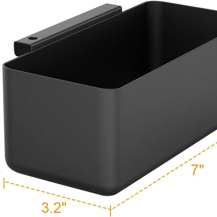 Powder-Coated Steel Grease Cup/Drip Catcher Pan Replacement Parts for Blackstone Grease Cup Liner for Blackstone Stove Griddles, Fits 28"/36" Griddle.